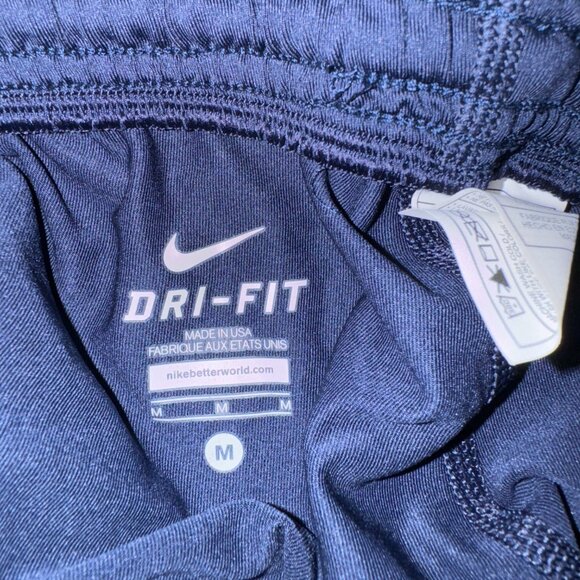 Nike Pro Elite Dri-FIT Running Tights Navy Men's M Made In USA 011915-000 NEW - Picture 7 of 8